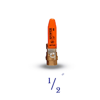 شیر گازی استارکو سایز 1.2 اینچ